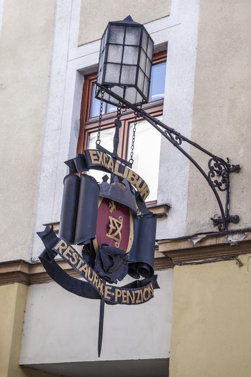 Excalibur Penzion A Restaurace Moravská Třebová Eksteriør billede